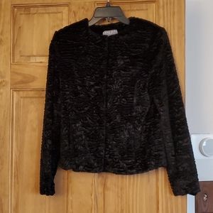 Kate Hill dressy chenille jacket